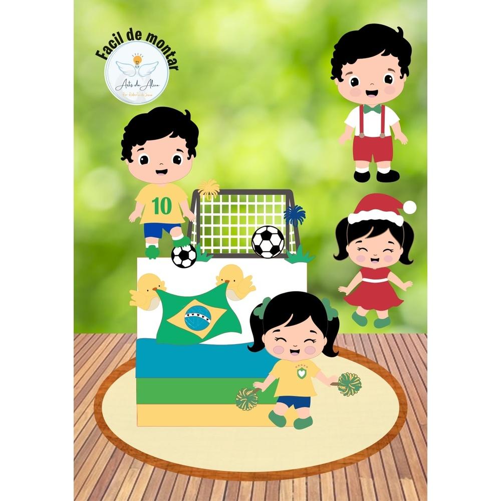 Topo de Bolo Copa do Mundo 50 para imprimir