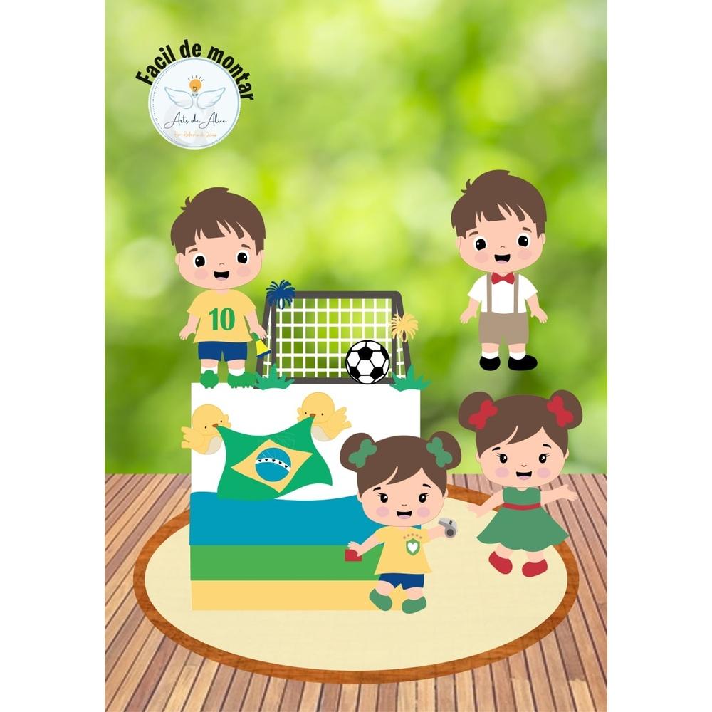 Topo de Bolo Copa do Mundo 51 para imprimir