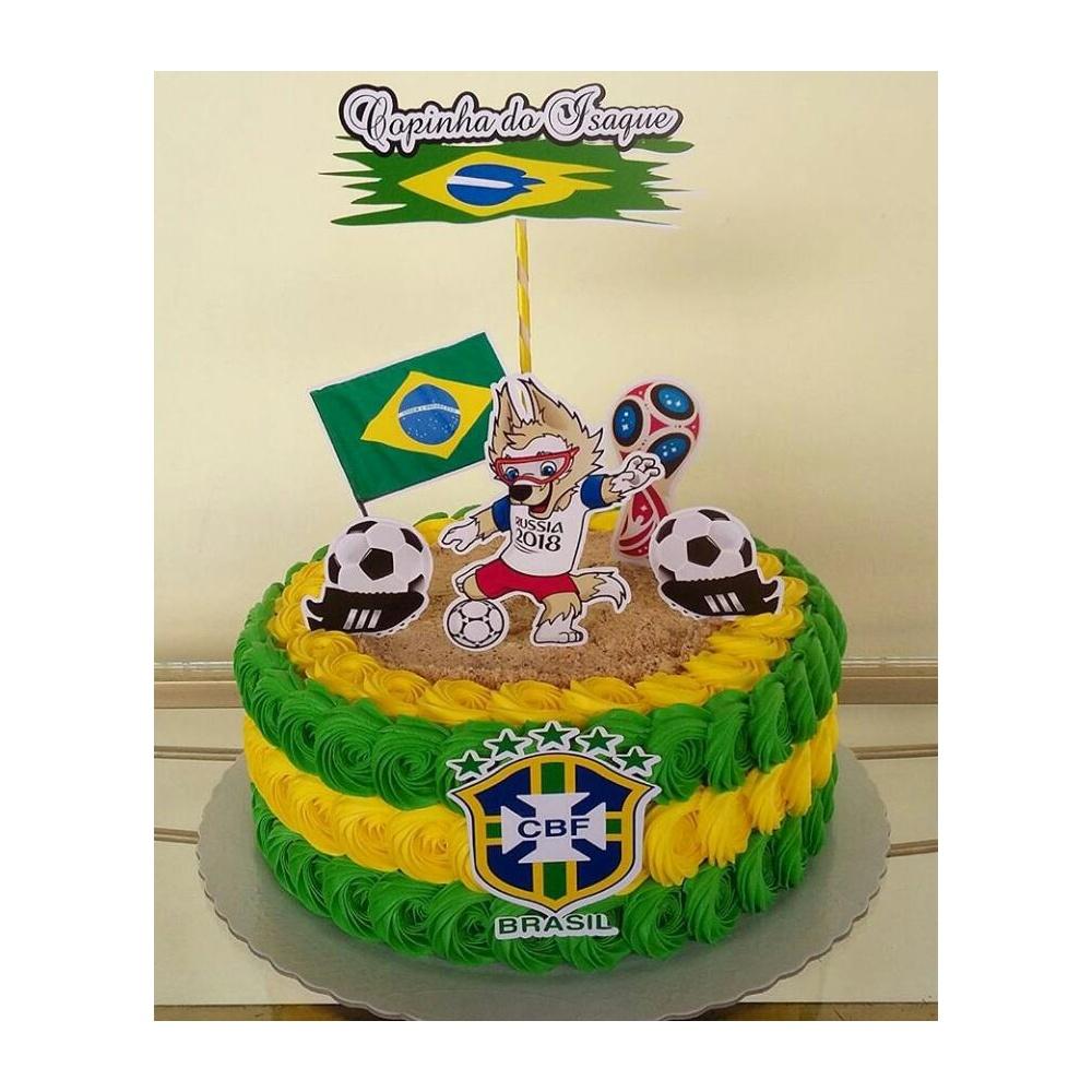 Topo de Bolo Copa do Mundo 96 para imprimir