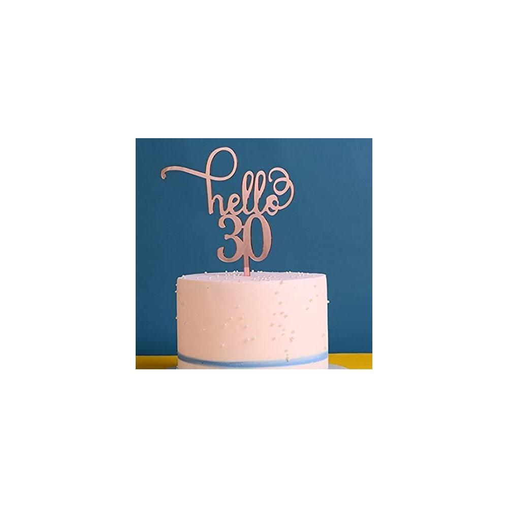 Topo de Bolo Idades 28