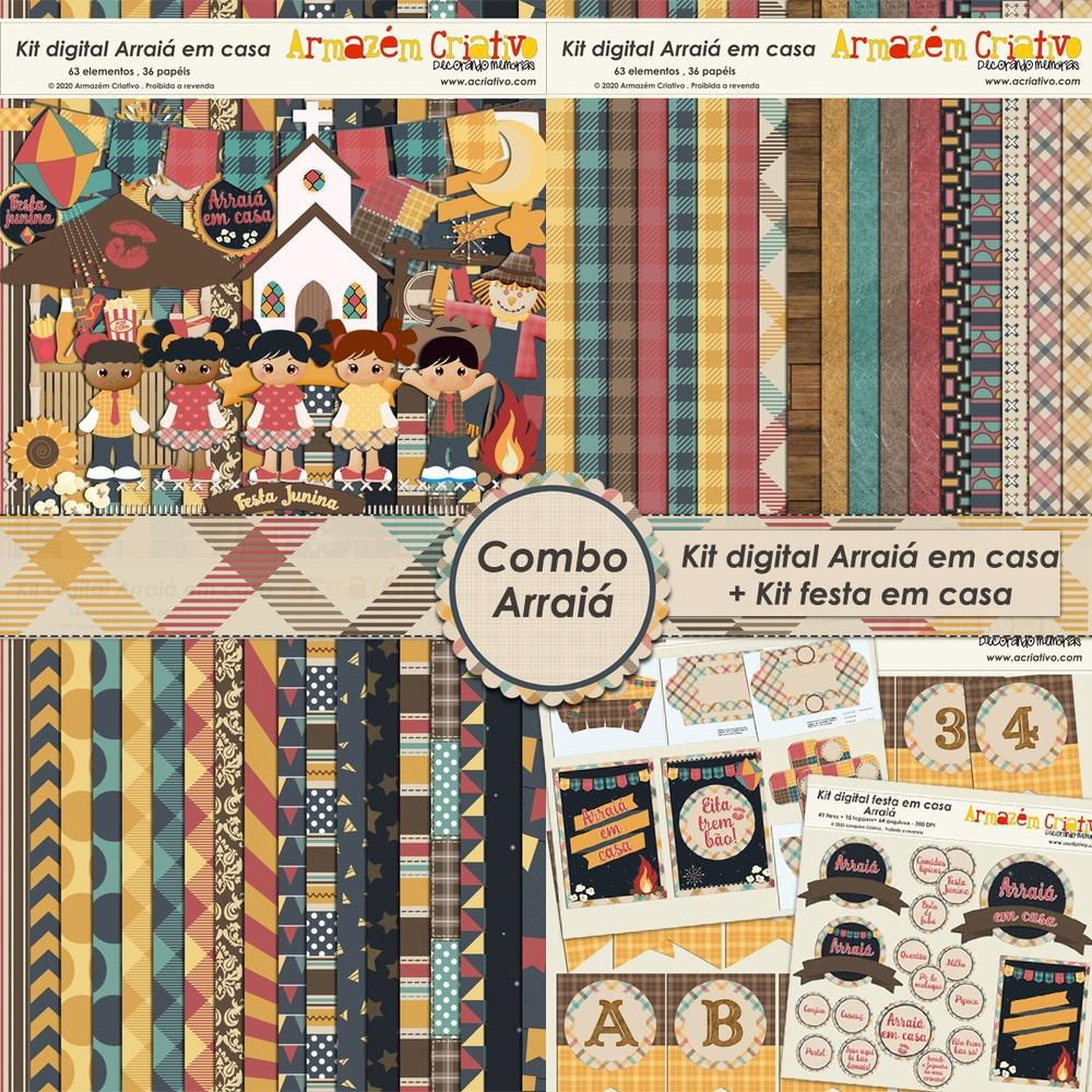 Combo Arraiá em Casa