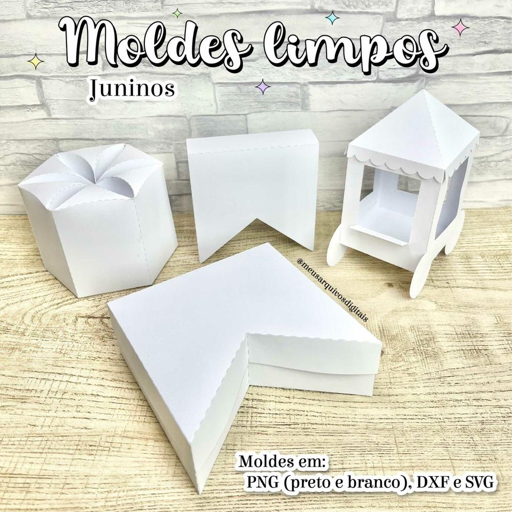 Kit Moldes Juninos