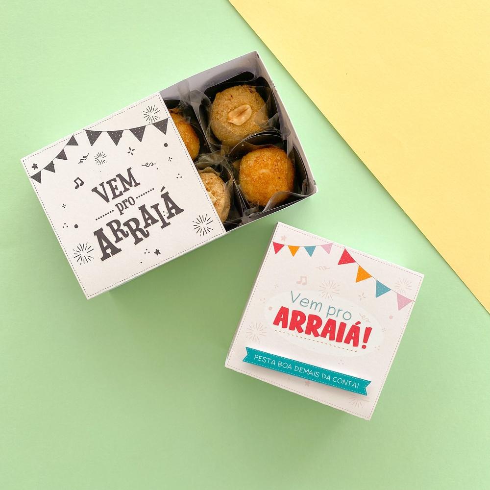 Arquivo de Corte CAIXINHA 4 DOCES