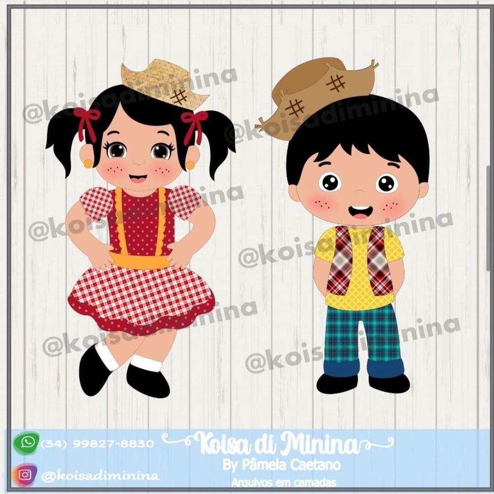 Arquivo Topo de Bolo Caipira kids 2022 by Pamela Caetano