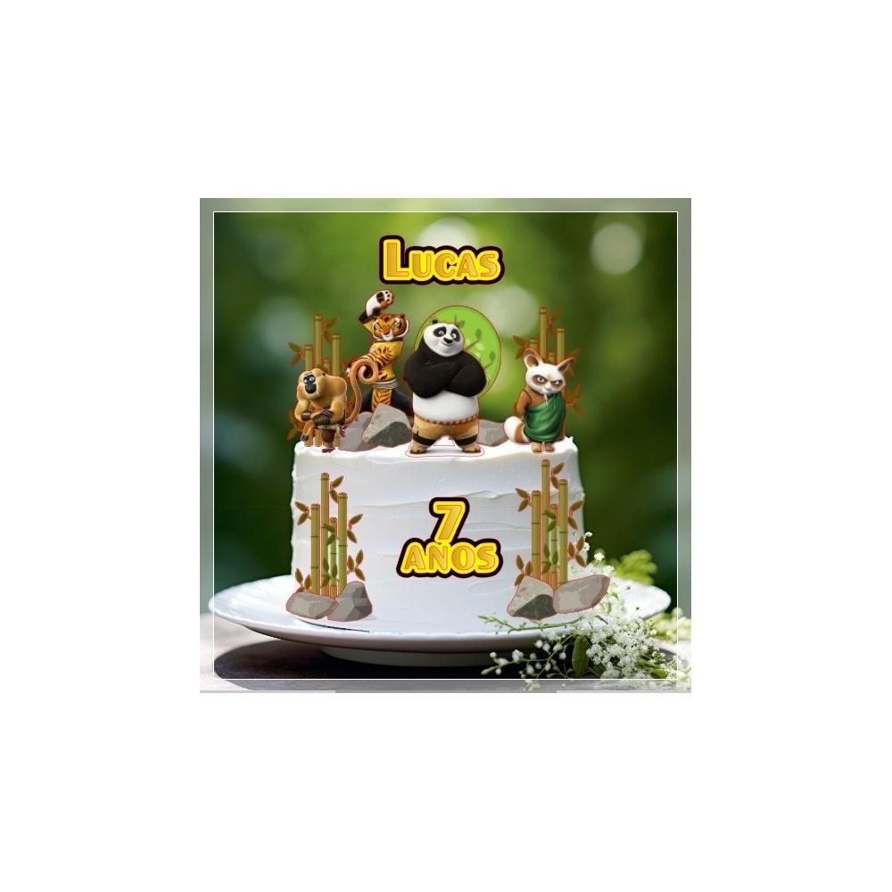 Topo de Bolo Kung Fu Panda 01