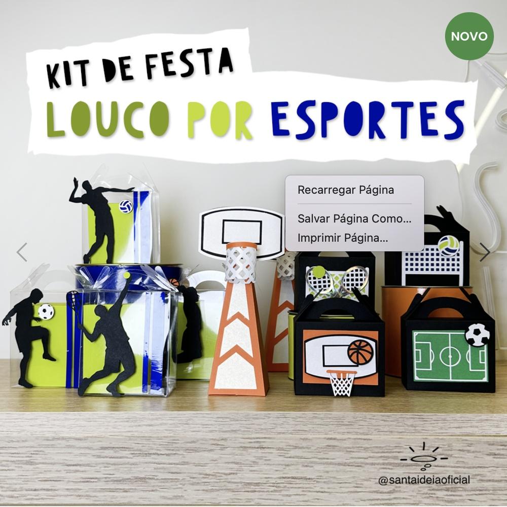 2 - Kit Louco Por Esportes