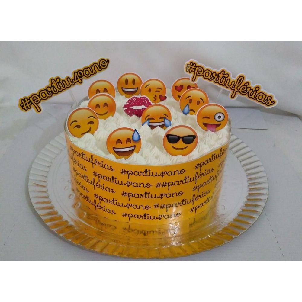 Topo de Bolo Emoji 05