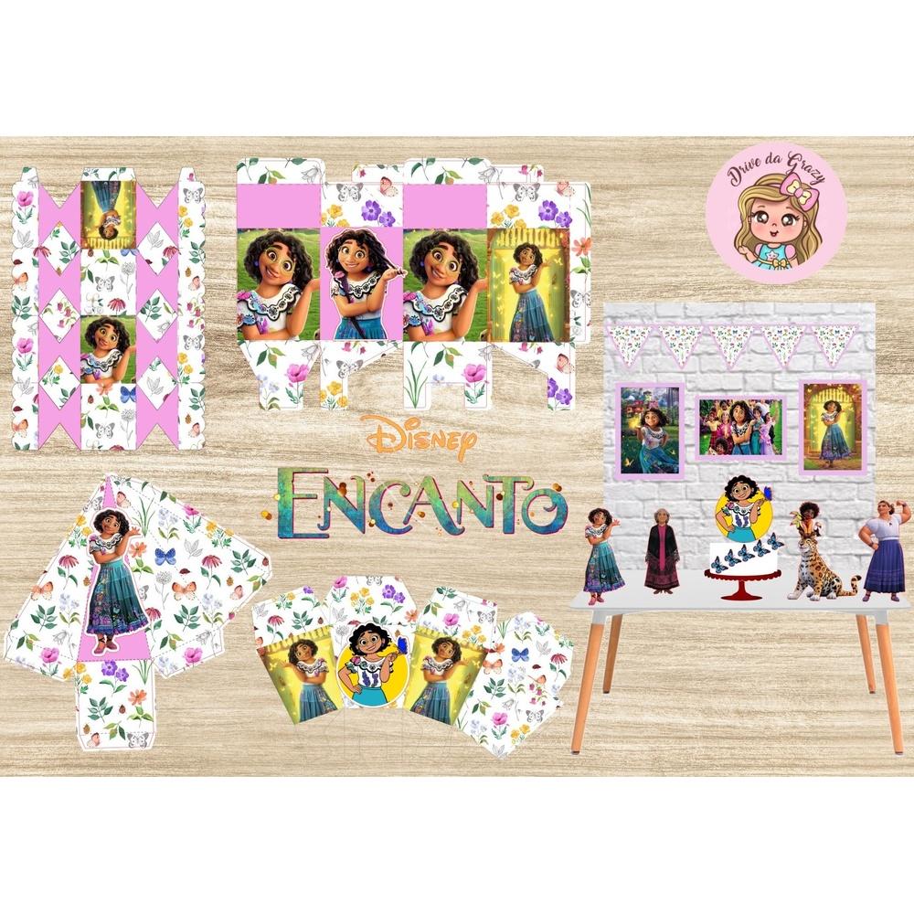 Kit festas Encanto 18 para imprimir