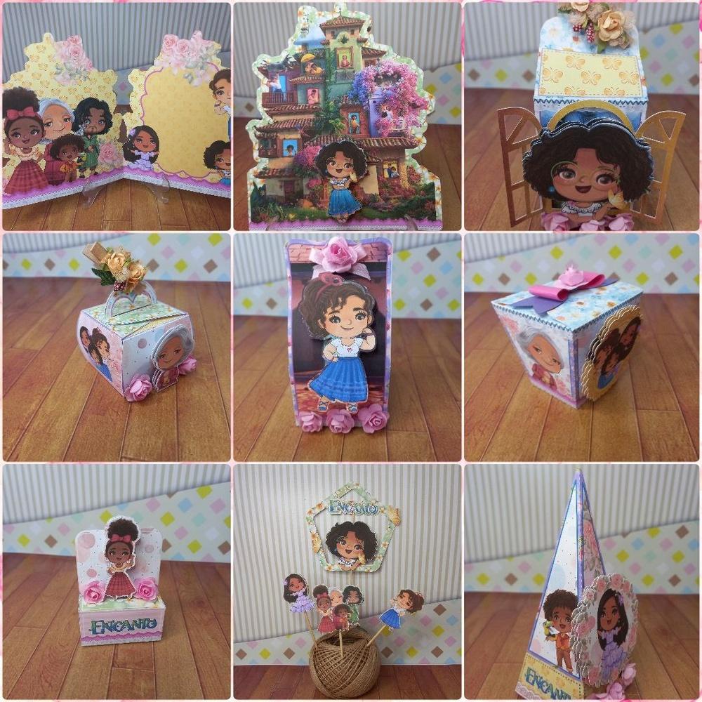 Kit festas Encanto 31 para imprimir