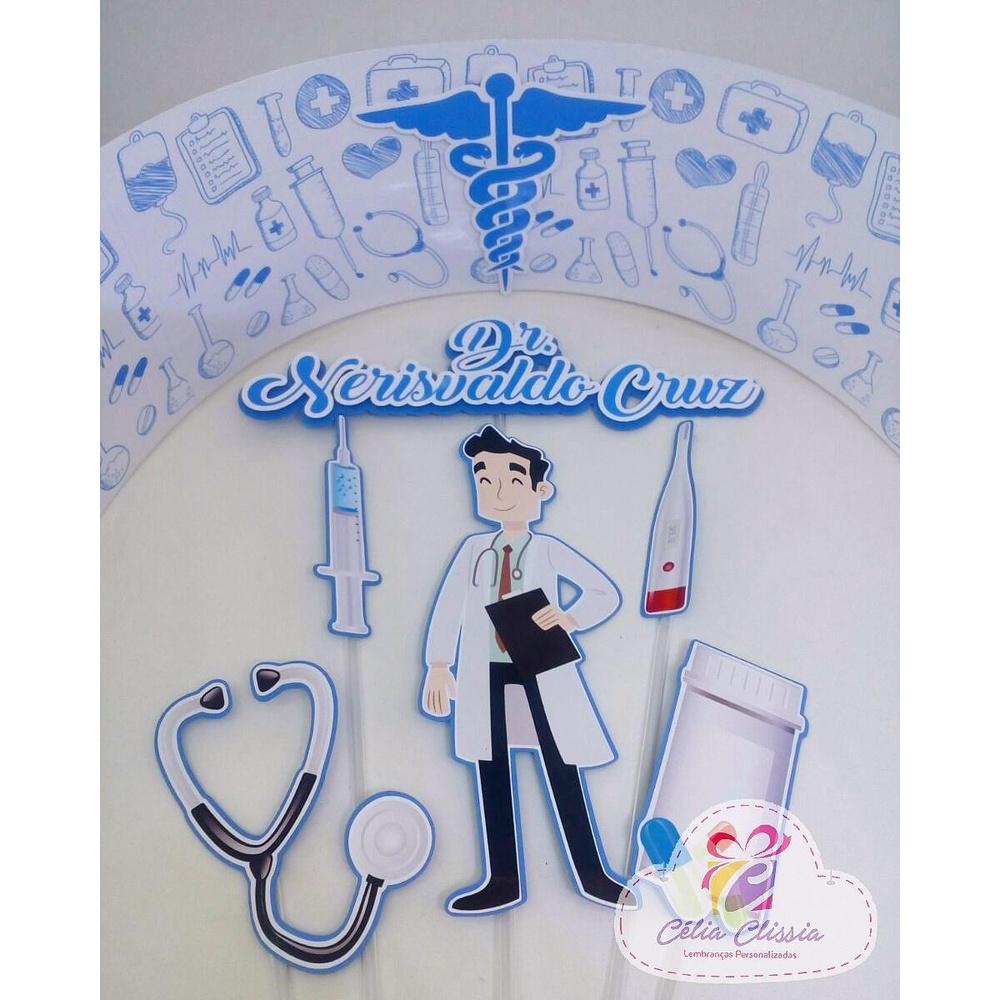 Topo de Bolo Enfermagem - Medicina 20