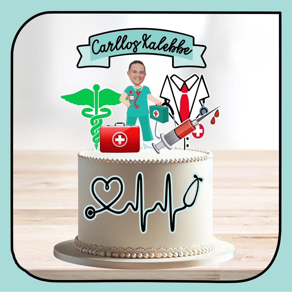 Topo de Bolo Enfermagem - Medicina 48