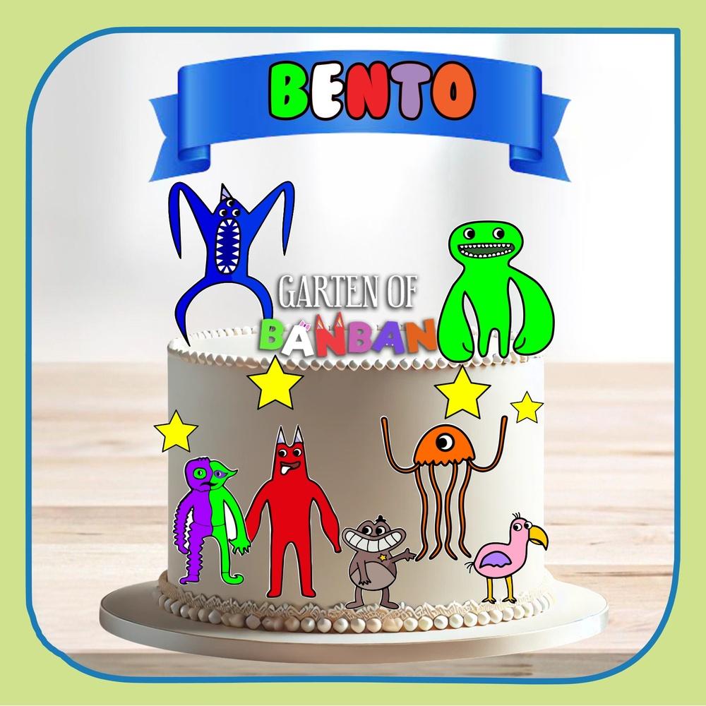 Topo de bolo Garten of Banban 02para imprimir