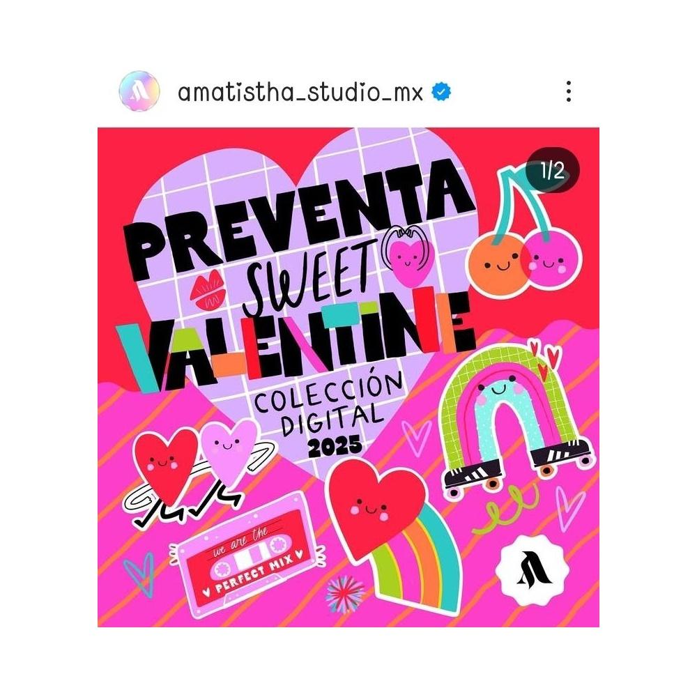 Arquivo de corte amathista COLECCIÓN VALENTINES 2025