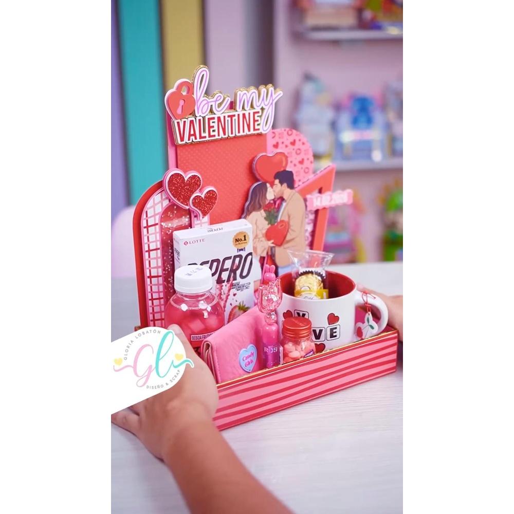 Arquivo de corte BANDEJA SAN VALENTIN PAREJA