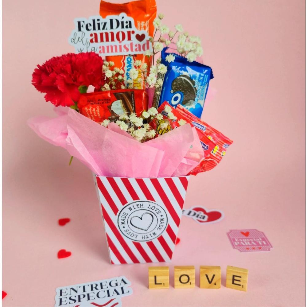 Arquivo de corte Caixinha porta vaso, flores amor