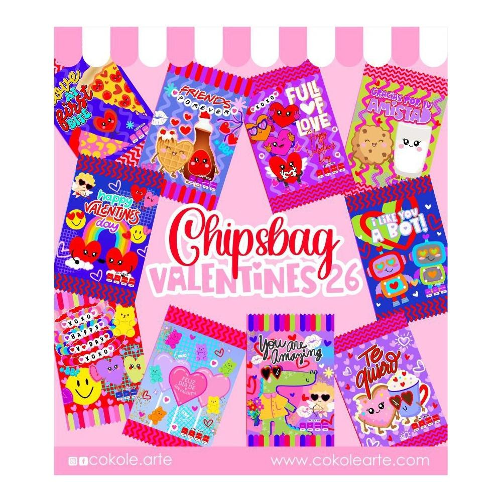 Arquivo de corte ChipsBag Valentines´26