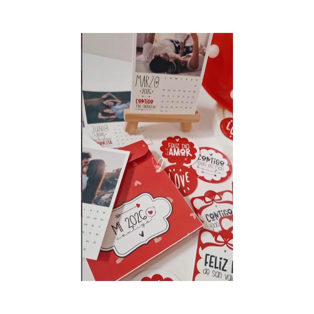 Arquivo de corte Día 2 - Calendario Enamorados San Valentin 2026