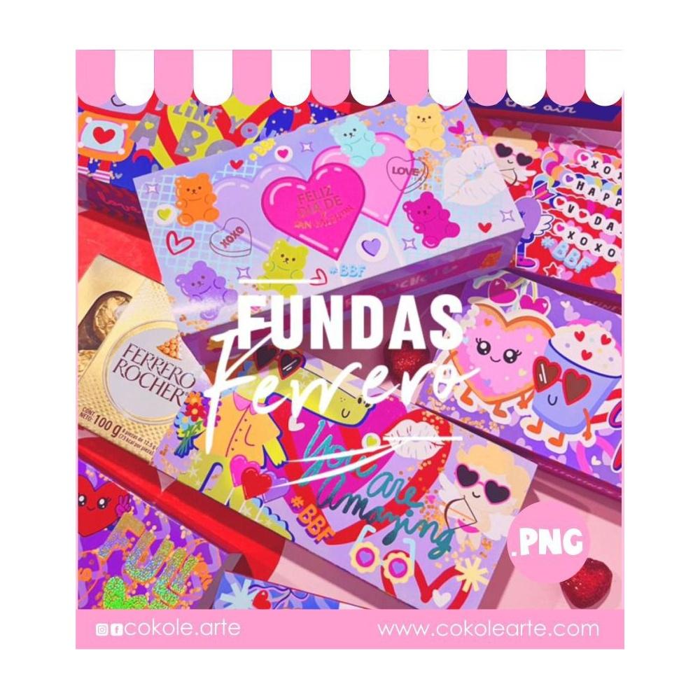 Arquivo de corte Fundas Ferrero Valentines´26
