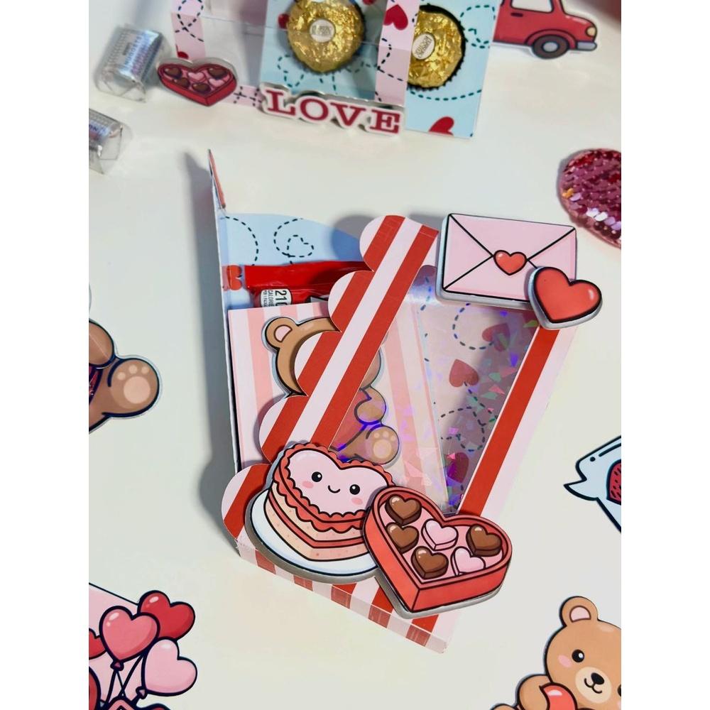 Arquivo de corte KIT KAT BOX2 love 2026