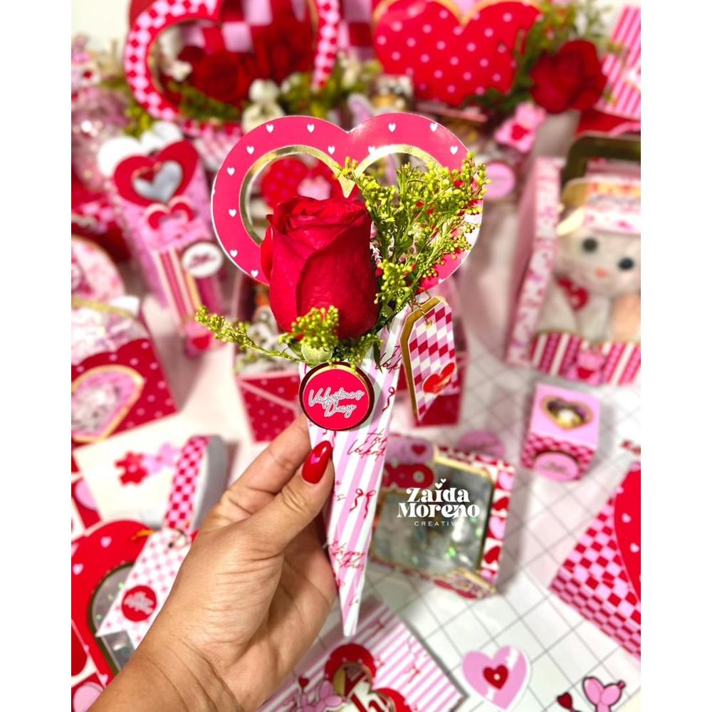 Arquivo de corte PORTA FLOR CORAZON