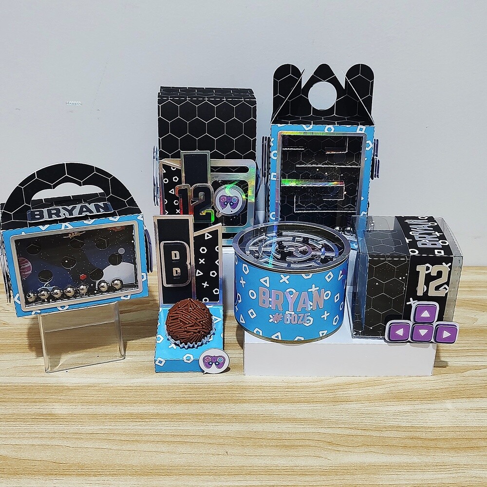 Arquivo de Corte Gamer 02 Kits Digitais para Imprimir
