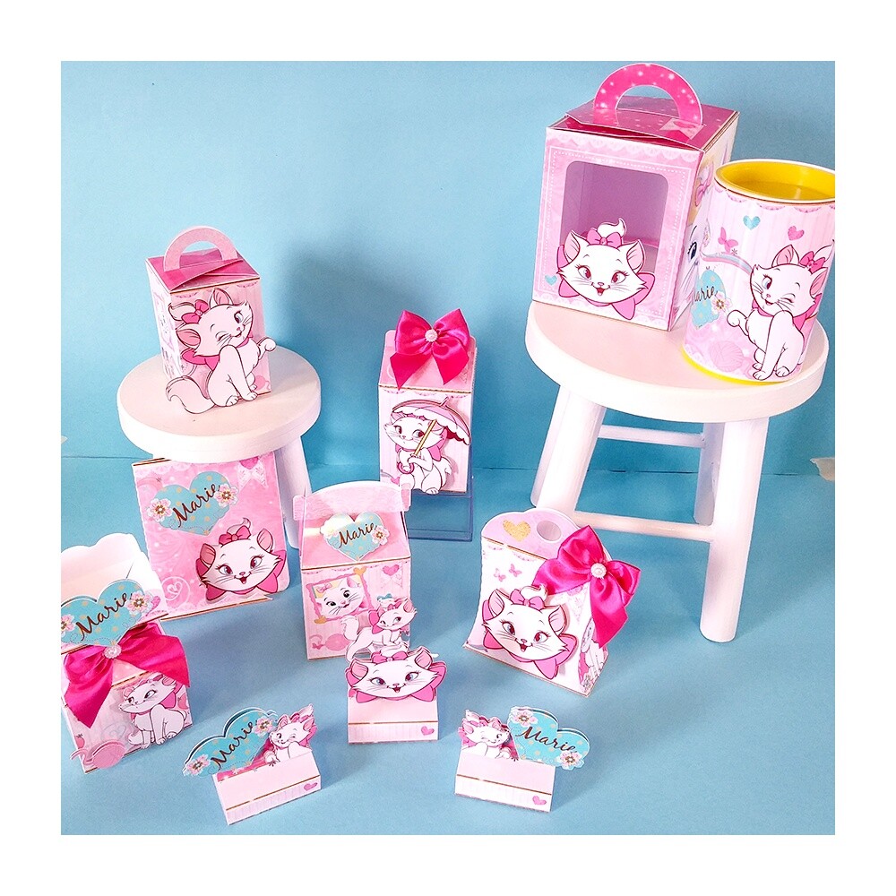 Arquivo de Corte Gatinha Marie 01 para imprimir