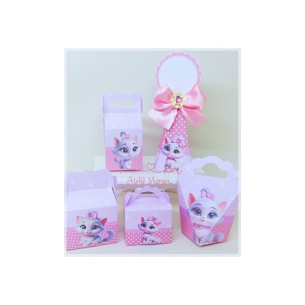 Arquivo de Corte Gatinha Marie 02 para imprimir