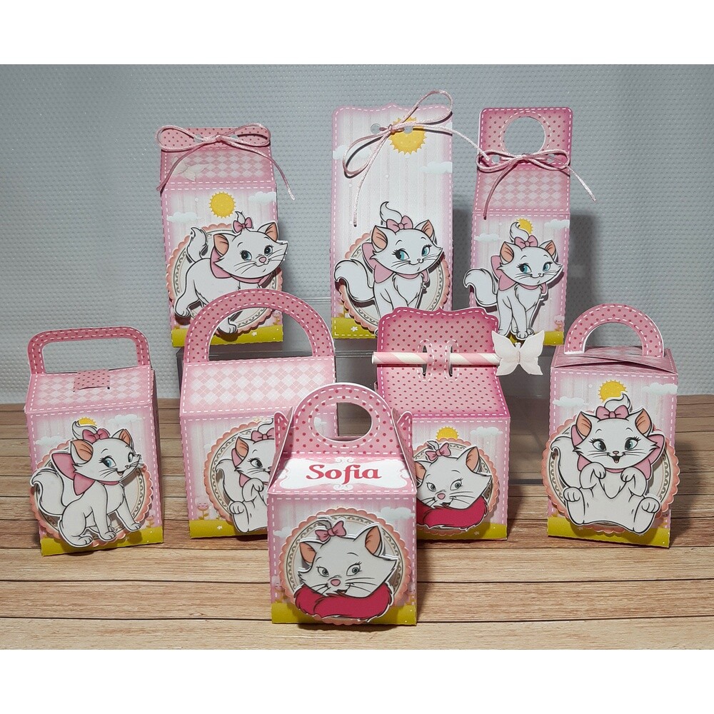 Arquivo de Corte Gatinha Marie 04 para imprimir