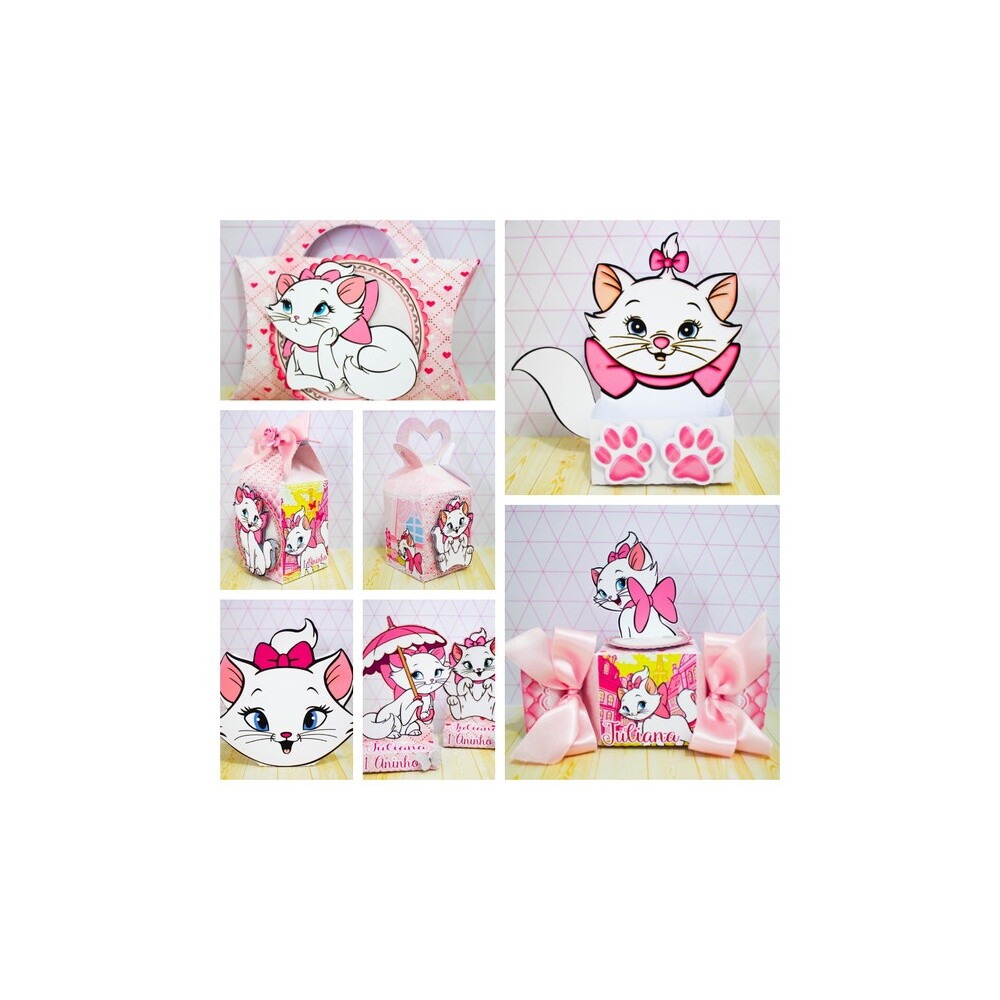 Arquivo de Corte Gatinha Marie 05 para imprimir