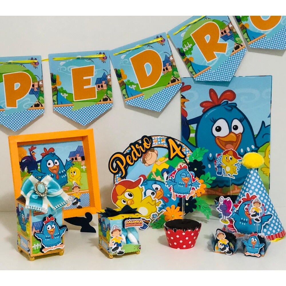 Arquivo de Corte Galinha Pintadinha 10
