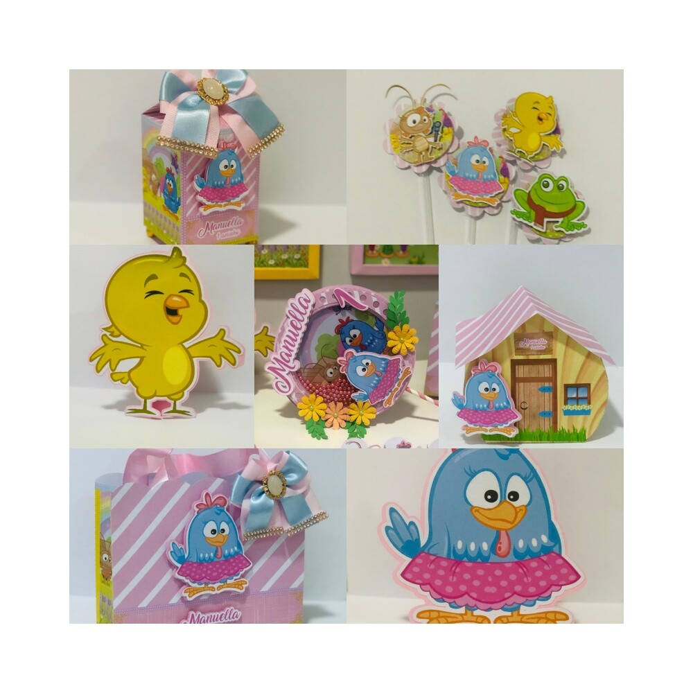 Arquivo de Corte Galinha Pintadinha 18