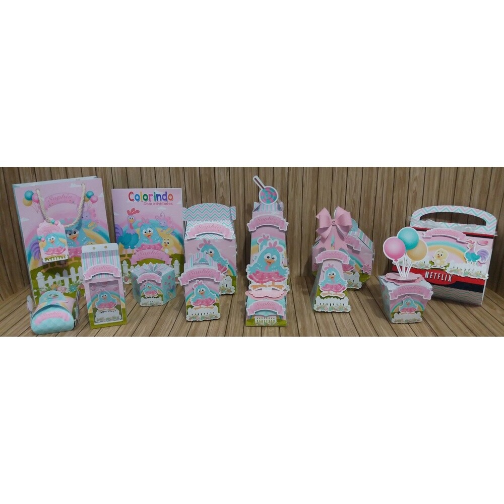 Arquivo de Corte Galinha Pintadinha 23
