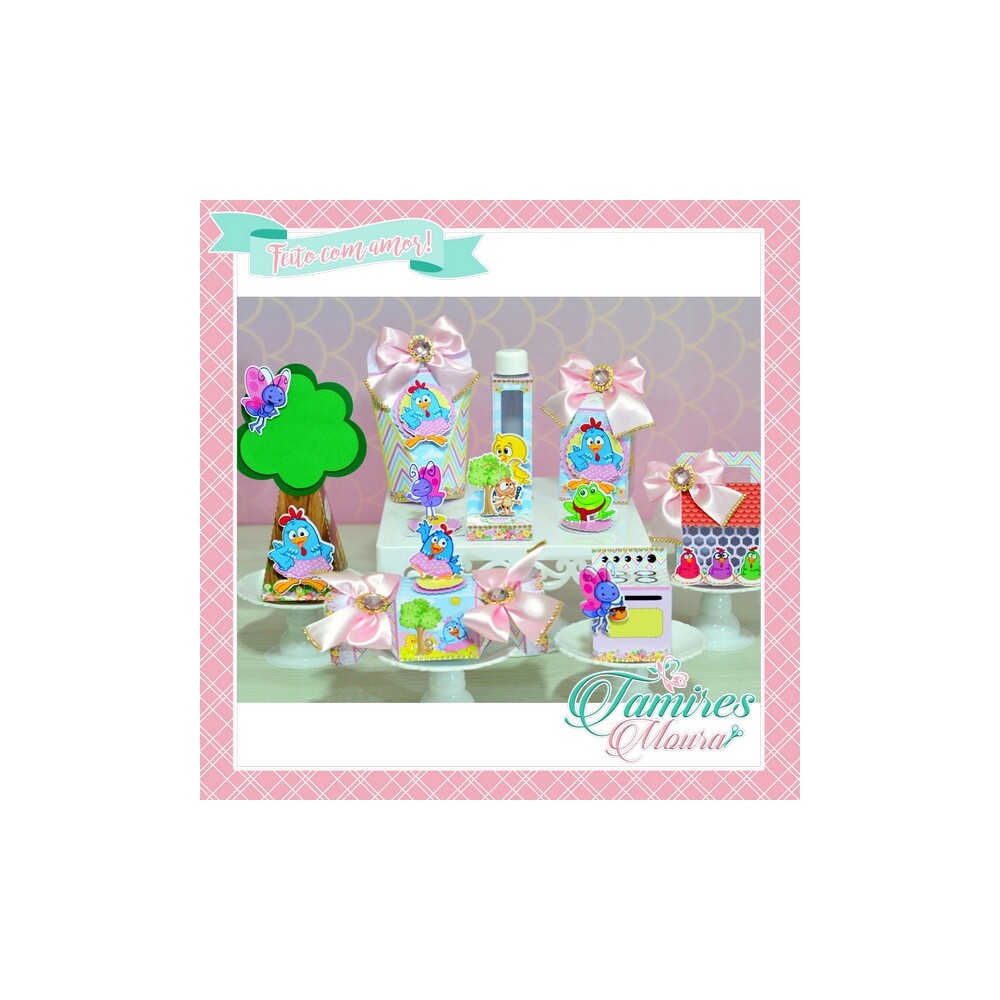 Arquivo de Corte Galinha Pintadinha 24