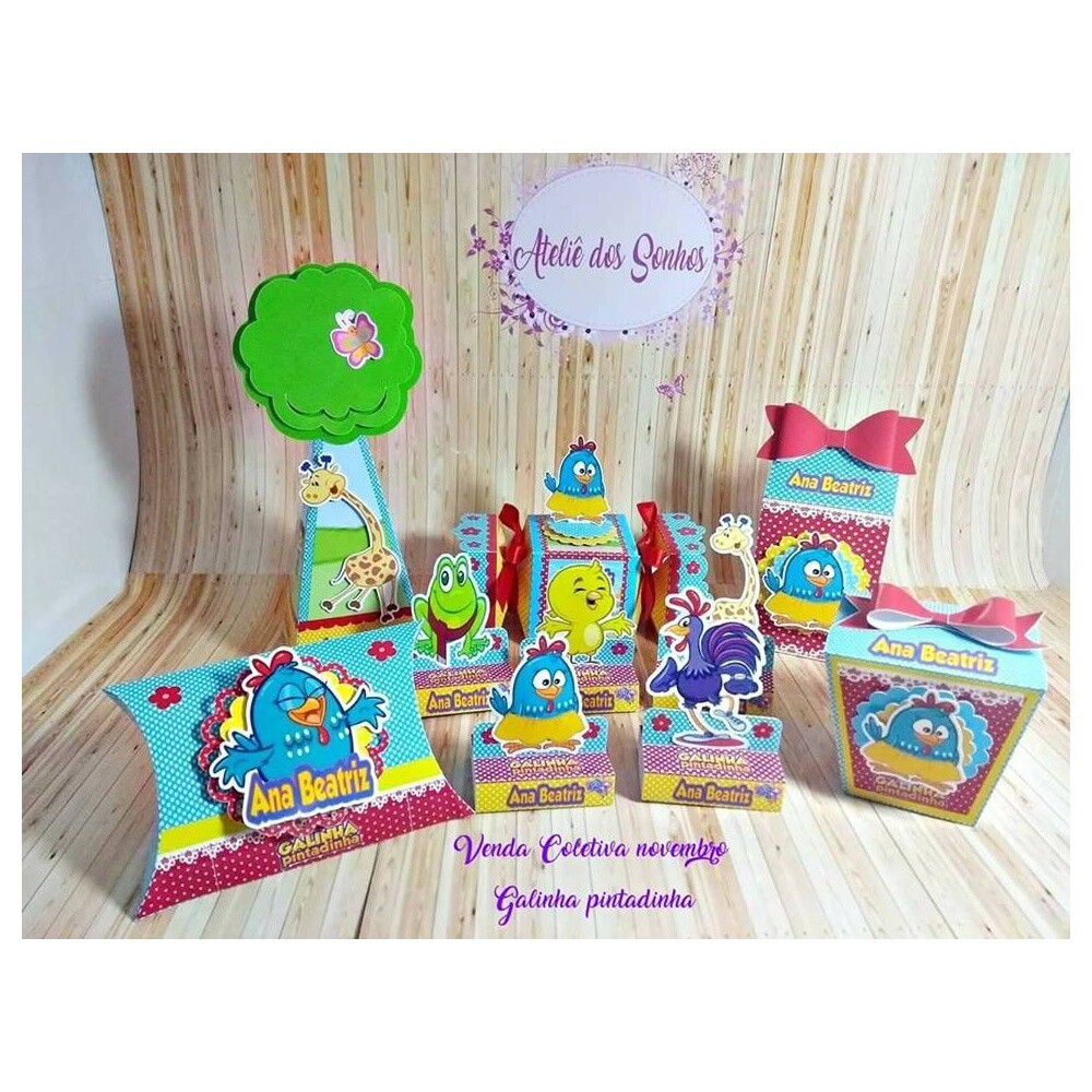 Arquivo de Corte Galinha Pintadinha 33