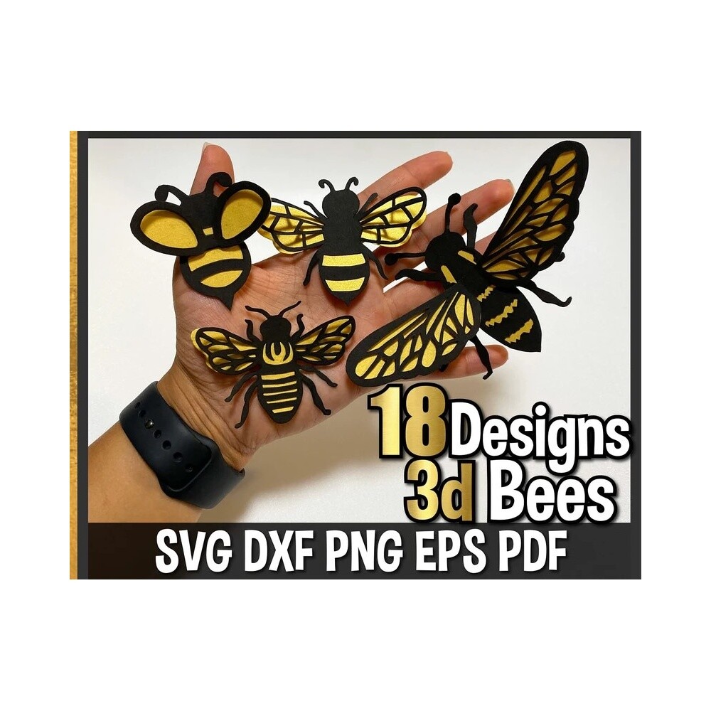 3d Bee Bundle