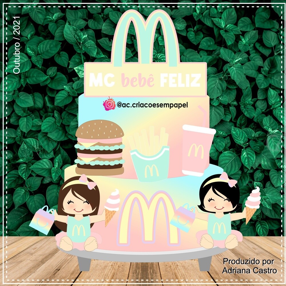 Topo de Bolo MC Donalds 04