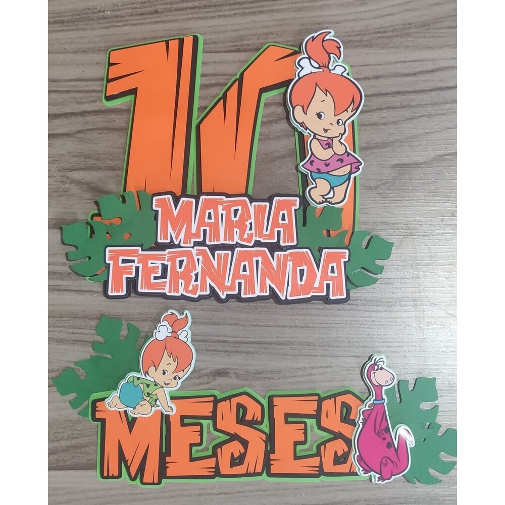 Topo de Bolo Mesversário 103 Arquivo digital
