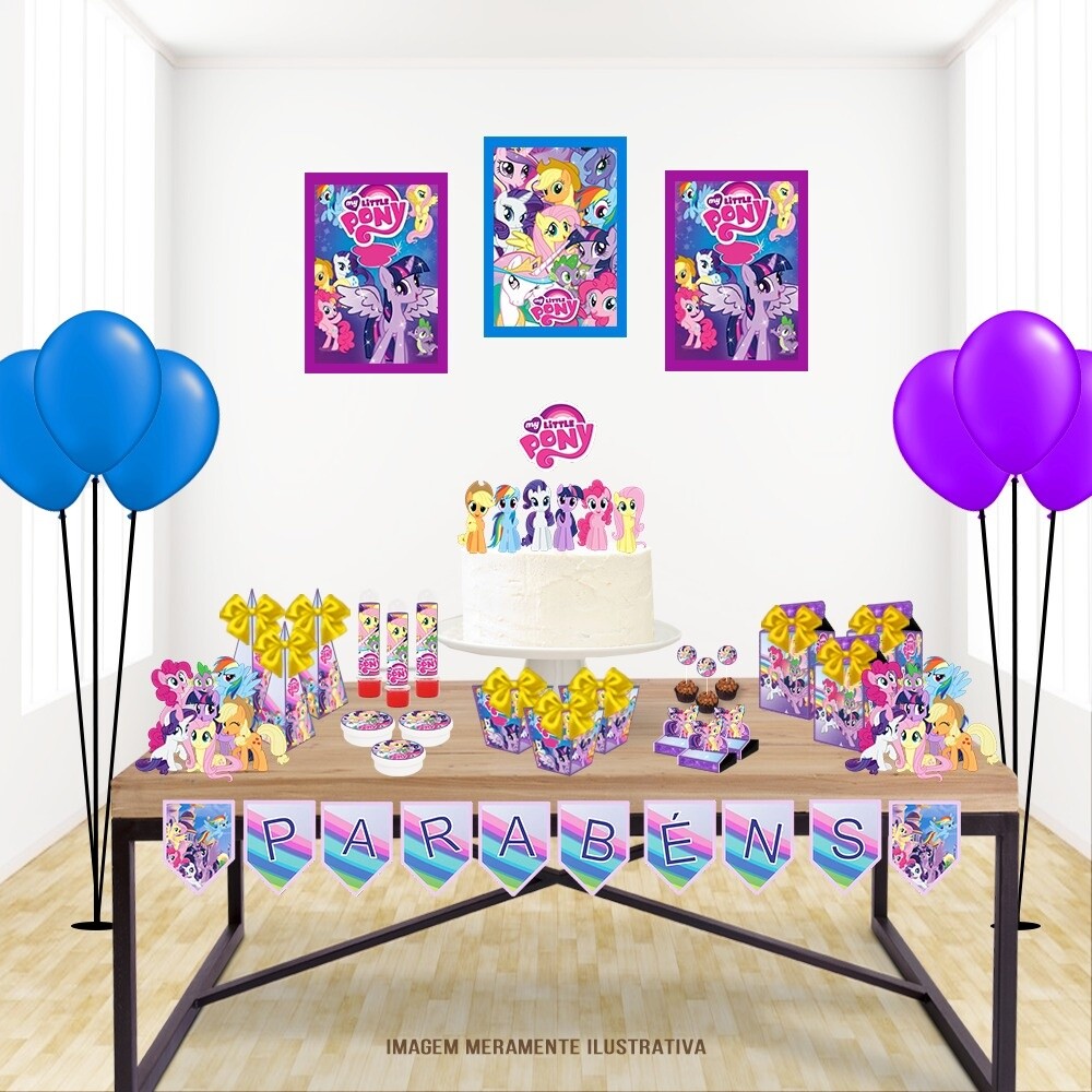 Kit Festa My Little Pony 03 Arquivo digital