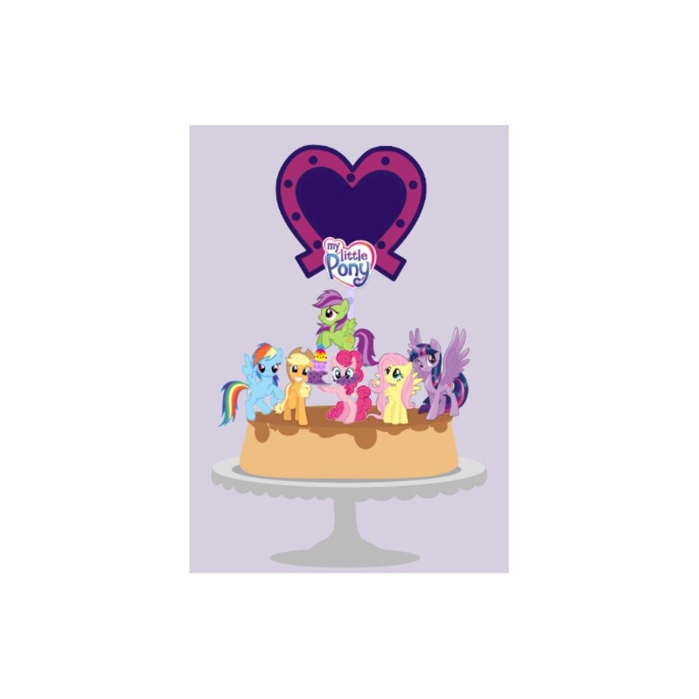 Topo de Bolo My Little Pony 02 Arquivo digital