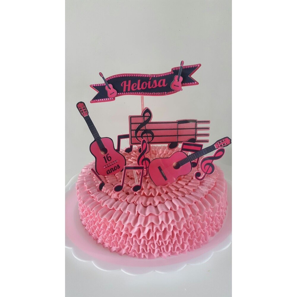 Topo de Bolo Música 11 Arquivo digital
