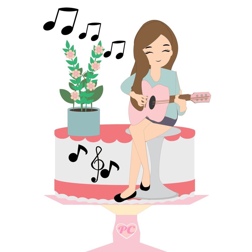 Topo de Bolo Música 17 Arquivo digital