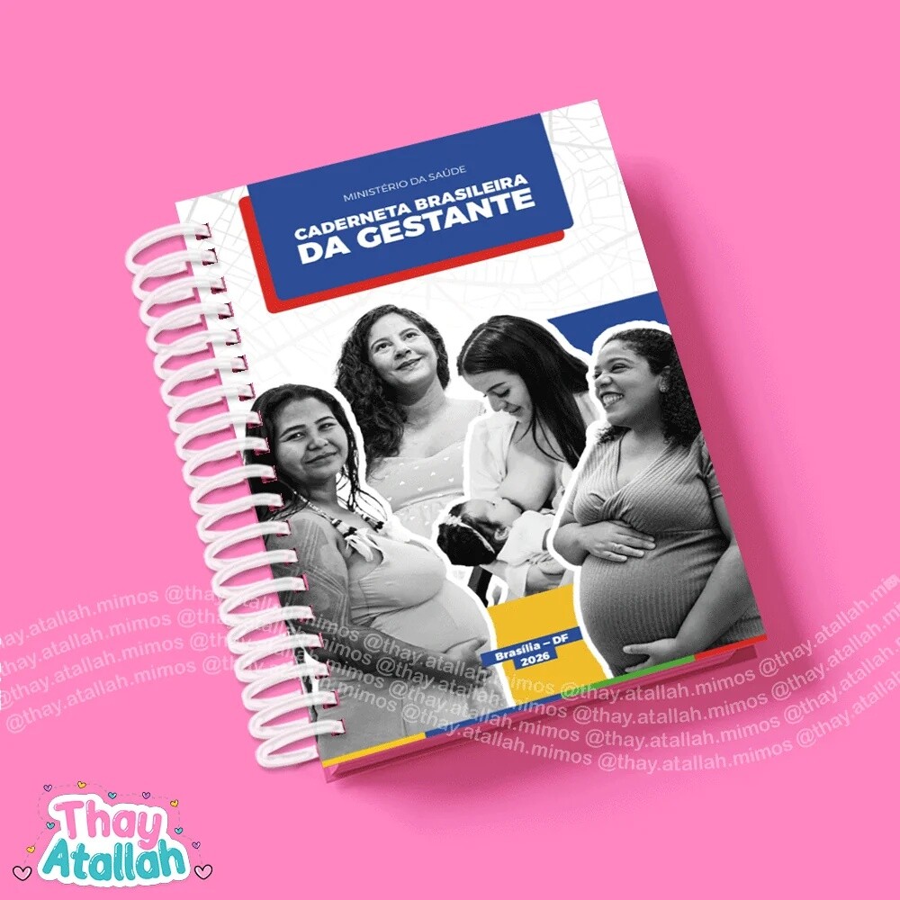CADERNETA DE SAÚDE DA GESTANTE ORIGINAL – VERSÃO ATUALIZADA 2