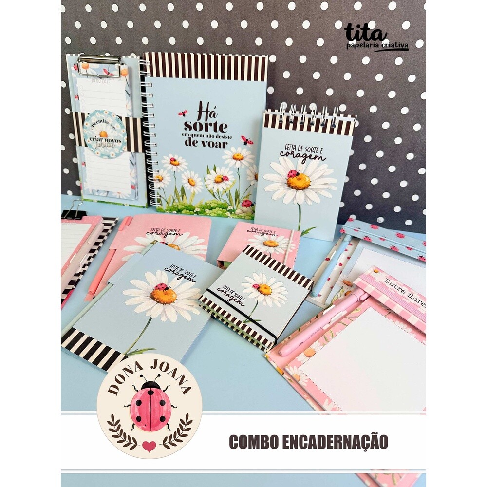 Dona Joana - Combo Encadernação 01 - tita