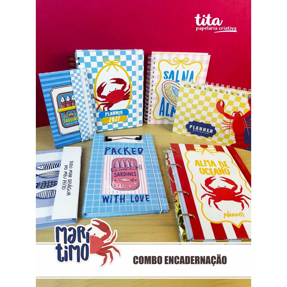 Maritimo - Combo Encadernação - tita arquivo digital
