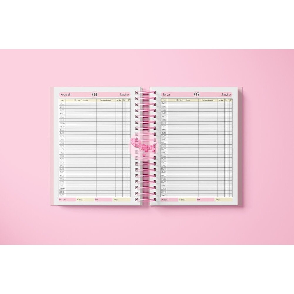 Miolo Agendamento Clientes 2027 Candy 1DPP