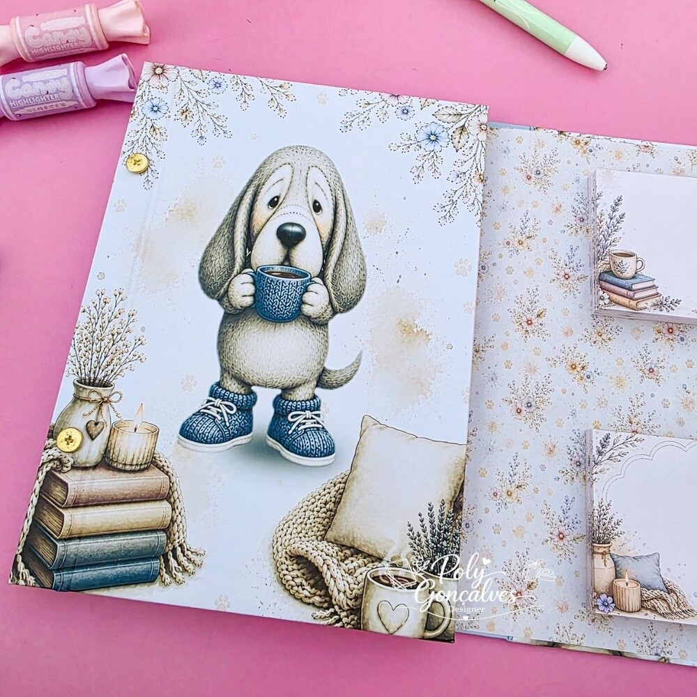Especial Parafuso + Embutido A5 - Cute Dog