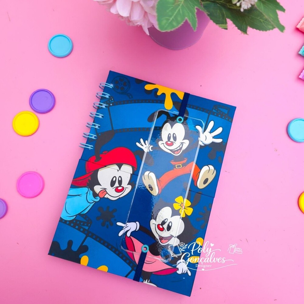 Kit Encadernação Especial Duplo Meio Animaniacs Arquivo Digital