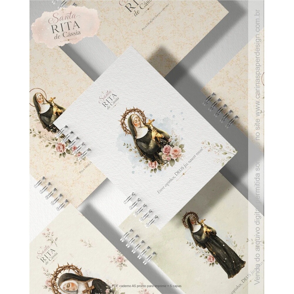 PDF caderno Santa Rita de Cássia+ 5 Capas