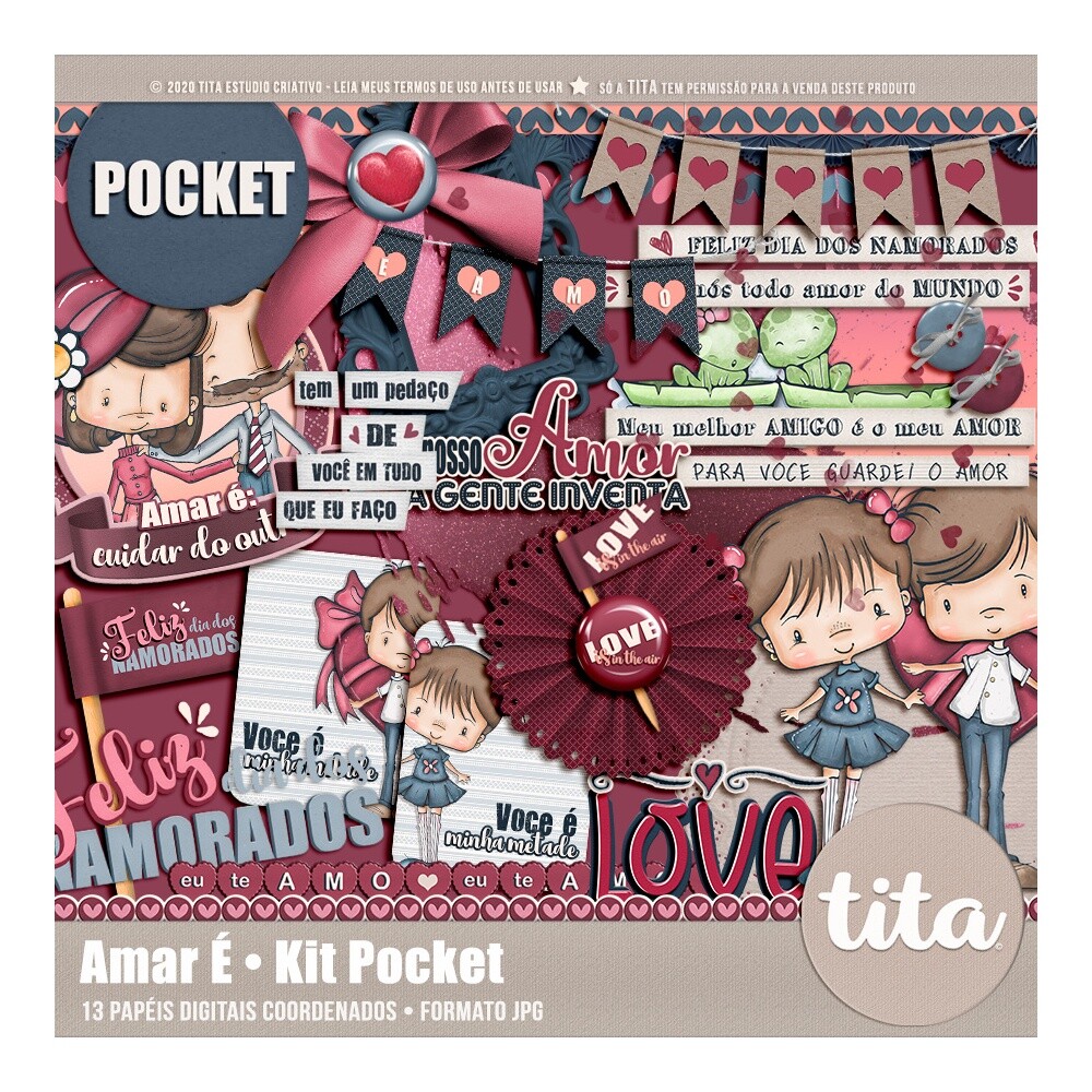 Amar é - Kit pocket