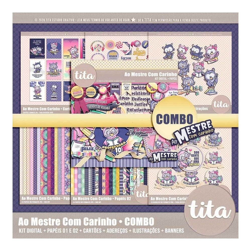 Ao Mestre Com Carinho - Combo